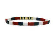 Load image into Gallery viewer, USA Tila Morse Code Bracelet

