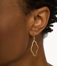 Load image into Gallery viewer, Kendra Scott Abbie Small Open Frame Drop Earrings
