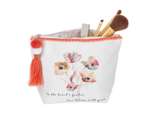 Load image into Gallery viewer, Watercolor Travel or Make up Pouches
