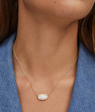 Load image into Gallery viewer, Kendra Scott Elisa Pendant Necklace Light Yellow Kyocera Opal Gold
