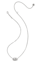 Load image into Gallery viewer, Kendra Scott Holland Pendant Necklace in White CZ
