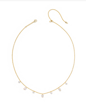 Load image into Gallery viewer, Kendra Scott Cailin Strand Necklace White CZ
