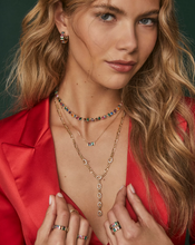 Load image into Gallery viewer, Kendra Scott Jamie Pendant Necklace Gold Multi Mix

