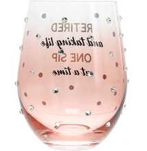 Load image into Gallery viewer, One Sip Gift Boxed Stemless Wine Glass
