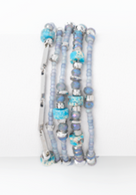 Load image into Gallery viewer, Set of Five Stone Bracelets
