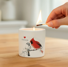 Load image into Gallery viewer, Father Soy Wax Cardinal Candle
