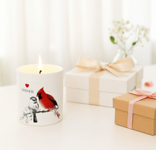 Load image into Gallery viewer, Father Soy Wax Cardinal Candle
