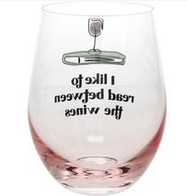 Load image into Gallery viewer, Between the Wines Stemless Wine Glass
