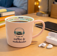 Load image into Gallery viewer, Coffee and Audiobooks Mug
