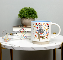 Load image into Gallery viewer, Dogs Make Life Better Mug
