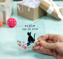 Load image into Gallery viewer, Cats Acrylic Cat Plaque
