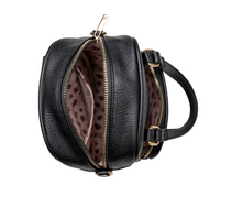 Load image into Gallery viewer, Kedzie Black Harper Crossbody
