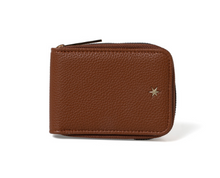 Load image into Gallery viewer, Kedzie Essentials Only Pocket Wallet Chesnut
