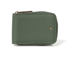 Load image into Gallery viewer, Kedzie Essentials Only Pocket Wallet Green
