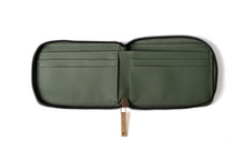 Load image into Gallery viewer, Kedzie Essentials Only Pocket Wallet Green
