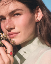 Load image into Gallery viewer, Kendra Scott Ladybug Stud Earrings
