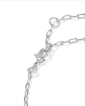 Load image into Gallery viewer, Kendra Scott Elaina Luxe Chain Bracelet White CZ

