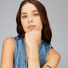 Load image into Gallery viewer, Stainless Steel Gold Twist Chain Bracelet by Brosway
