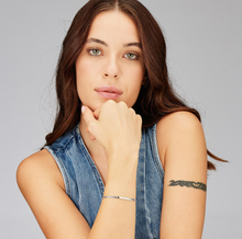 Load image into Gallery viewer, Stainless Steel Flat Snake Chain Bracelet
