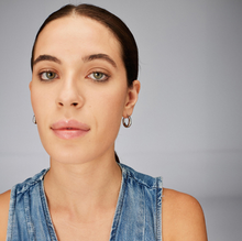 Load image into Gallery viewer, Stainless Steel Hoop Earrings by Brosway
