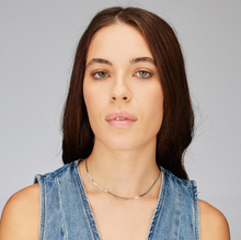 Load image into Gallery viewer, Stainless Steel Flat Snake Chain Necklace by Brosway
