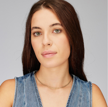 Load image into Gallery viewer, Stainless Steel Gold Oval Bead Chain Necklace by Brosway
