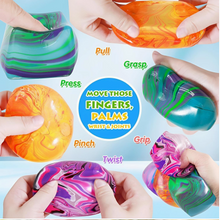 Load image into Gallery viewer, Marble Ice Cube Squishy Slow Rising Stress Toy
