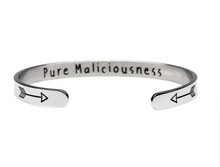 Load image into Gallery viewer, Malicious Women Co. Silver Bracelet
