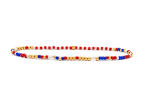 Load image into Gallery viewer, God Bless America Morse Code Bracelet
