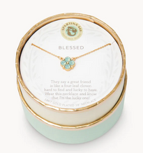 Load image into Gallery viewer, Sea La Vie Blessed/ Sea Foam Clover
