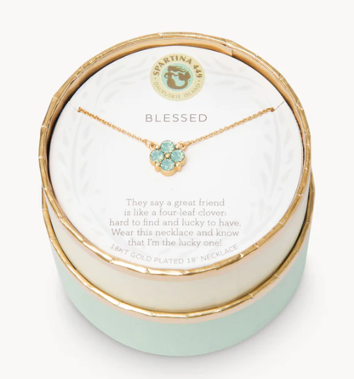 Sea La Vie Blessed/ Sea Foam Clover