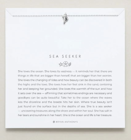 Bryan Anthonys Sea Seeker Icon Necklace Silver