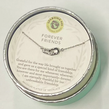 Load image into Gallery viewer, Sea La Vie Forever Friends Links Necklace Gold or Silver
