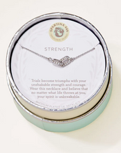 Load image into Gallery viewer, Sea La Vie Strength Links Necklace in Gold or Silver

