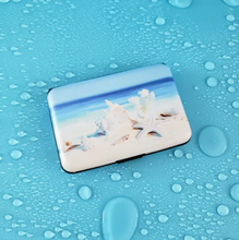 Load image into Gallery viewer, Sea Shells Armored Wallet RFID Protection
