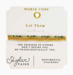 Sentimental Stackers - Let Them Bracelets