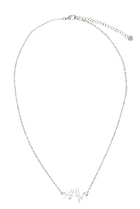 Those We Love- 16.5'' -18.5'' Silver Plated Necklace