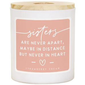 Sisters Never Apart Candle