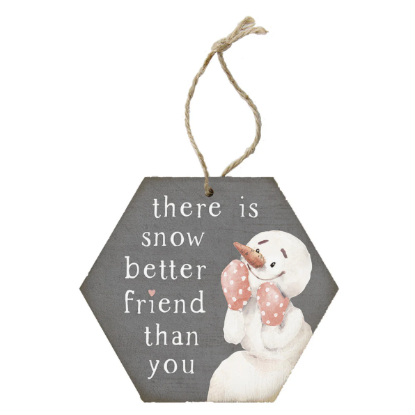Snow Better Friend Ornament