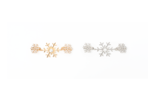Snowflake Cardi or Shawl Clip