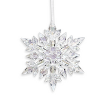 Load image into Gallery viewer, Sparkling Acrylic Glacier Snowflake Ornament

