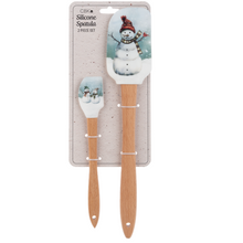 Load image into Gallery viewer, Snowman Spatula Set (2 pc. set)
