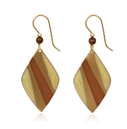 Soft Diamond Abstract Earrings