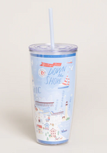 Load image into Gallery viewer, Spartina Clear Down the Shore Drink Tumbler
