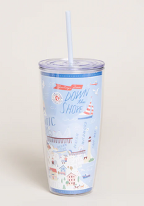 Spartina Clear Down the Shore Drink Tumbler