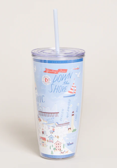 Spartina Clear Down the Shore Drink Tumbler