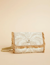 Load image into Gallery viewer, Spartina 449 Clutch Crossbody Palm Raffia - 40% off!
