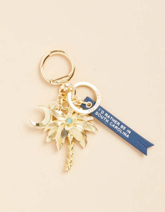 Spartina SC Palmetto Tree Keychain