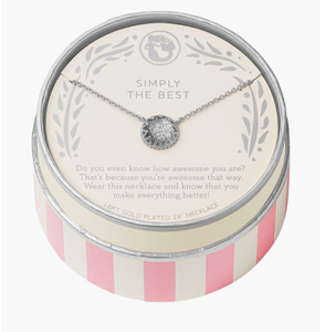 Spartina Simply The Best Silver Necklace