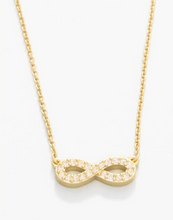 Load image into Gallery viewer, Spartina Sea La Vie Necklace Eternally Grateful Infinity Gold
